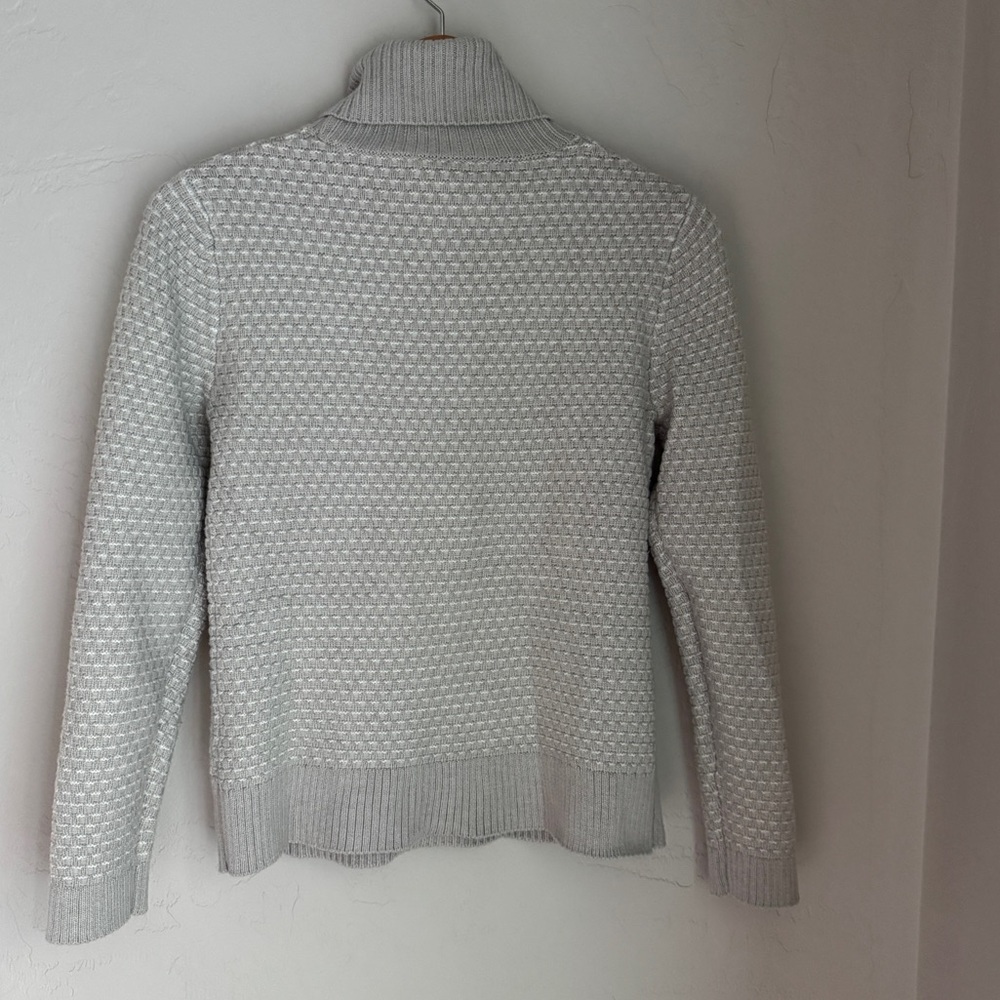 J.Crew Sweater Women's Great Long Sleeve Turtleneck Knit Sweater Size S - Picture 2 of 9